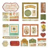 PhotoPlay, Meadow's Glow, Ephemera Cardstock Die-Cuts (GLO4295)
