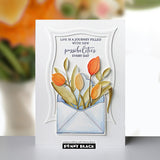 Penny Black Creative Dies, Tulip Quartet (52-006)