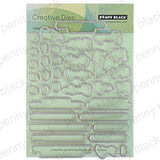 Penny Black Creative Dies, Personalized Birthday Cut Out (52-017)
