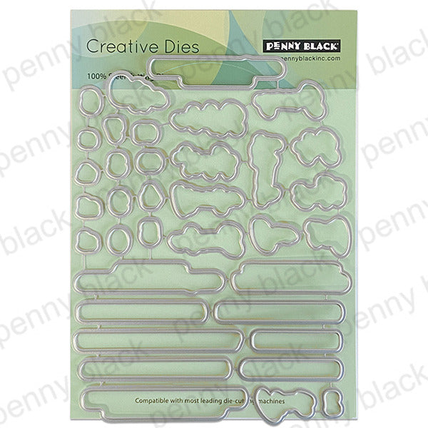 Penny Black Creative Dies, Personalized Birthday Cut Out (52-017)