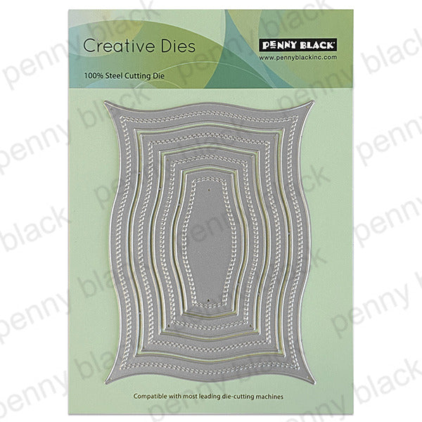 Penny Black Creative Dies, Gentle Swell Frame (52-020)