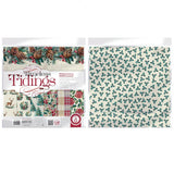 Tonic Studios Art Pad 12"x12", Double-Sided Cardstock, Timeless Tiding, 18/pkg