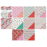 Tonic Studios Art Pad 12"x12", Double-Sided Cardstock, A Candy Cane Christmas, 18/pkg