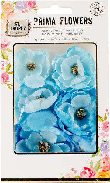 Prima Marketing, St. Tropez Mulberry Paper Flowers, Meredith