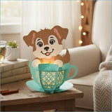 CrafTreat DIY Paper Lanterns, Pup in a Cup
