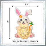 CrafTreat DIY Paper Lanterns, Bunny