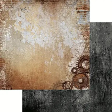 Kaisercraft, Factory 42 Collection, 12"X12" Double-Sided Cardstock, Assembly Line (P2376)