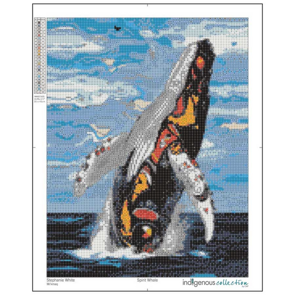 Spirit Whale Diamond Art Kit by Stephanie White