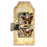 AALL And Create A6 #TP-1443 Photopolymer Clear Stamp Set, Miniature Postage Stamps by Autour De Mwa & Co.