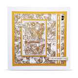 AALL And Create A7 #TP-1448 Photopolymer Clear Stamp Set, Chrono-Stamped Tag by Autour De Mwa & Co.