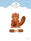 Elizabeth Craft Metal Die,  Beaver