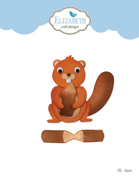 Elizabeth Craft Metal Die,  Beaver