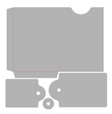 Sizzix Thinlits 4PK Die Set, Ephemera Pocket & Tags by Eileen Hull (667068)