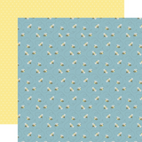 Echo Park, New Day, Double-Sided Cardstock 12"X12", Bee Buddies