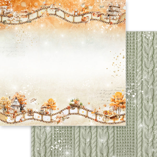 Memory Place, Beary Cozy, Double-Sided Cardstock 12"X12", Hello Fall