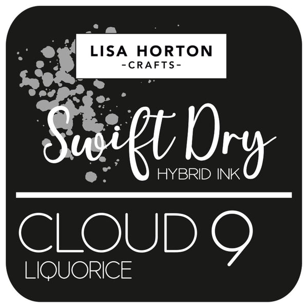 Lisa Horton Crafts Cloud 9 Swift Dry Hybrid Ink Pad, Liquorice Black