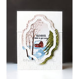 Penny Black, 6"x6" Embossing Folder, Linked (#65-025)
