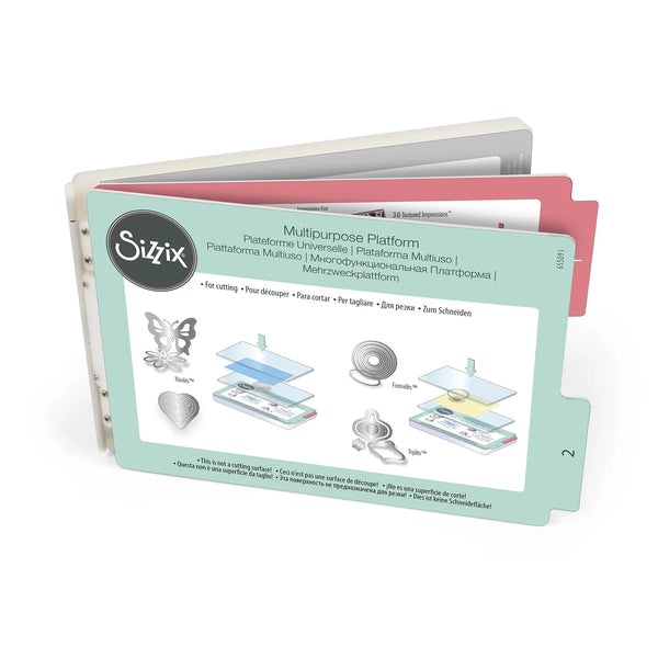 Sizzix BIGkick/Big Shot/Vagabond Platform, Multipurpose 6.25"X9.75"X.625" (#655091)