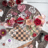 Prima Marketing, The 3 Girls Tales, Lost In Wonderland, Decor Mould 5"X8", Deck Of Cards (663605)