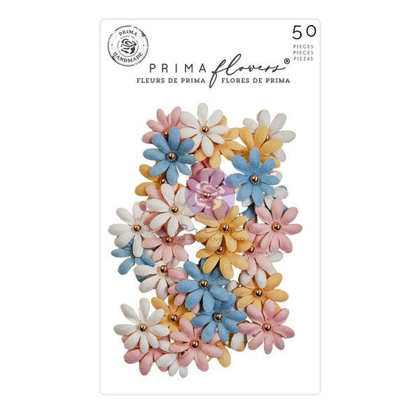 Prima Marketing Mulberry Paper Flowers, Lovely Sweets/Spring Abstract