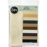 Sizzix, Surfacez Felt Pack, Neutral (10 Colors/10 Sheets)