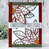 Sizzix Thinlits Dies By Tim Holtz, Poinsettia Pieces