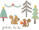 Sizzix Thinlits Dies By Lisa Jones 10/Pkg, Festive Tails (664451)