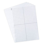 Sizzix Accessory Sticky Grid Sheets 8.25"X11.75", 5 Sheets (664927)