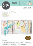 Sizzix, Thinlits Dies By Eileen Hull 11/Pkg, Card Waterfall & Tags