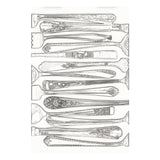 Sizzix, 3D Textured Impressions By Eileen Hull, Silverware (#666047)