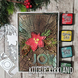 Sizzix, Thinlits Dies By Tim Holtz 9/Pkg, Bold Text Christmas (666062)