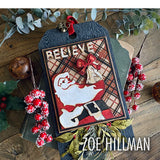 Sizzix, Thinlits Dies By Tim Holtz 9/Pkg, Bold Text Christmas (666062)