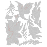Sizzix, Thinlits Dies By Tim Holtz 8/Pkg Holiday Brushstroke #3 (666067)