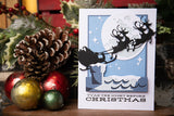 Sizzix Thinlits Dies By Tim Holtz 8/Pkg, Reindeer Sleigh