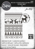 Sizzix Texture Fades Embossing Folder By Tim Holtz, Multi-Level Holiday Knit