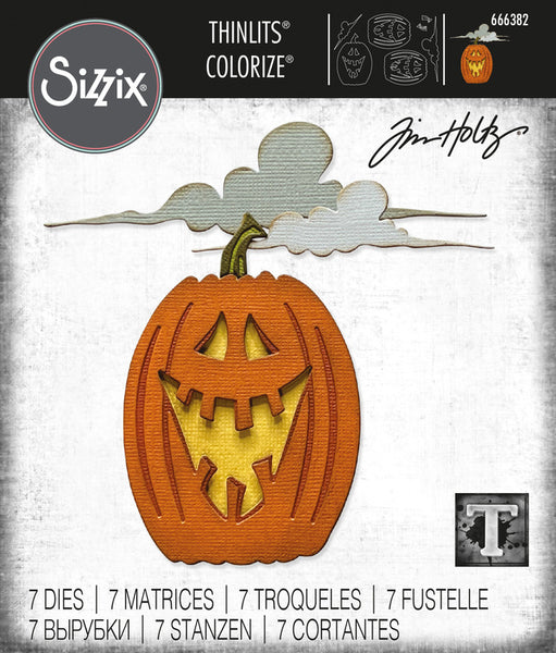 Sizzix Thinlits Dies By Tim Holtz 7/Pkg, Edison Colorize
