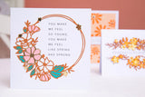 Sizzix, Thinlits Dies By Lisa Jones 7/Pkg, Floral Round