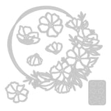 Sizzix, Thinlits Dies By Lisa Jones 7/Pkg, Floral Round