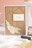 Sizzix Thinlits Die Set 2/Pkg By Eileen Hull, Faux Postage