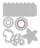 Sizzix, Thinlits Dies By Tim Holtz 6/Pkg, Vault Rosettes (666567)