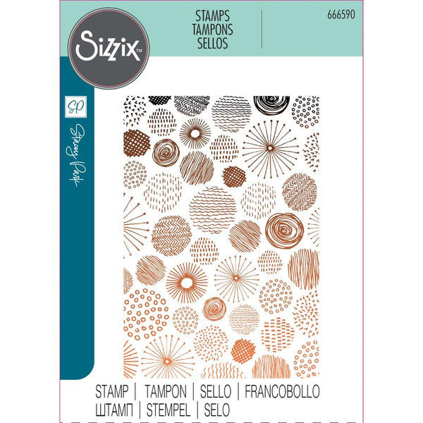 Sizzix Cosmopolitan Clear Stamp Set By Stacey Park, Ecliptic