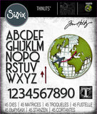 Sizzix Thinlits Dies By Tim Holtz 45/Pkg, Vault World Travel