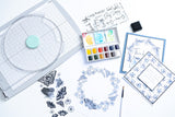 Sizzix Stencil & Stamp Tool Accessory, Stamp & Spin Tool (666614)