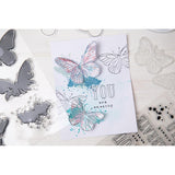 Sizzix Framelits Die & A5 Stamp Set By 49 & Market, 10/Pkg