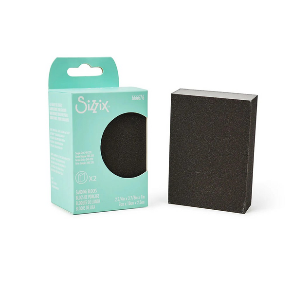 Sizzix, Making Essentials Sanding Blocks 2/Pkg, 2-3/4"X3-7/8"X1" (#666676)