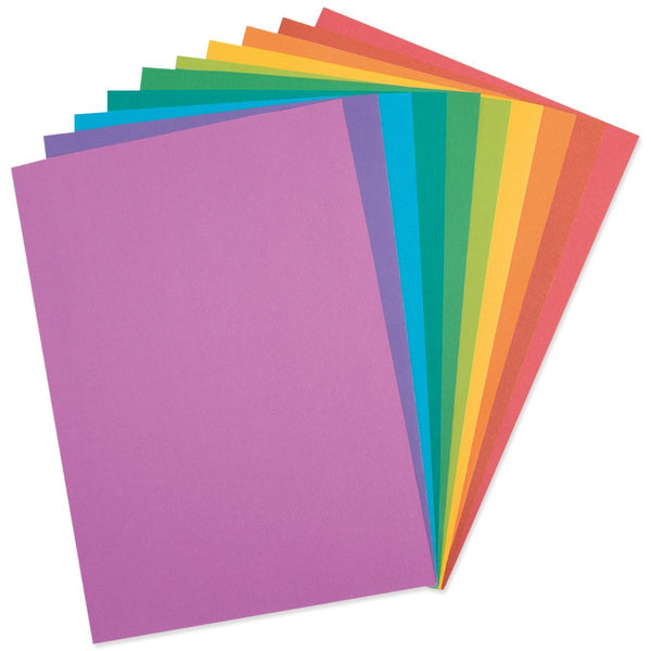 Sizzix Surfacez Revealz Sandable A4 Cardstock 40/Pkg, Jewel