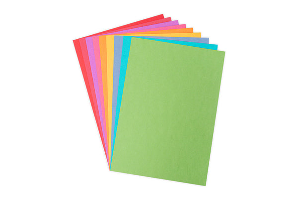Sizzix Surfacez Revealz Sandable A6 Cardstock 40/Pkg, Jewel Collection