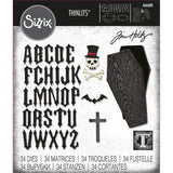 Sizzix Thinlits Dies By Tim Holtz 34/Pkg, Vault Coffin Box (666680)