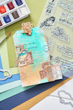 Sizzix A5 Clear Stamps With Framelits Die By 49 And Market, Bird Song (666704)