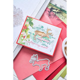 Sizzix Clear Stamp With Framlits Die By 49 And Market, Reindeer Mix Cluster (666713)